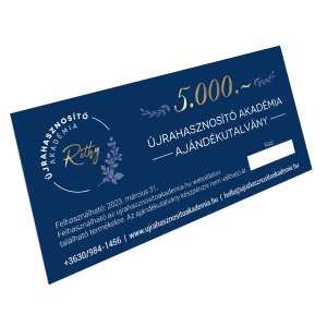 Újrahasznosító Akadémia Ajándékutalvány