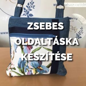 Zsebes oldaltáska készítése