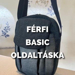 Férfi Basic oldaltáska készítése