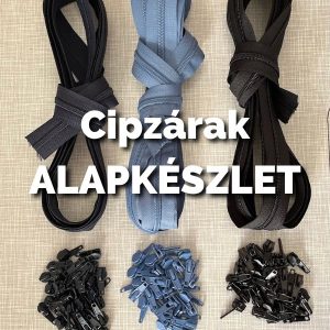 Cipzárak alapkészlet